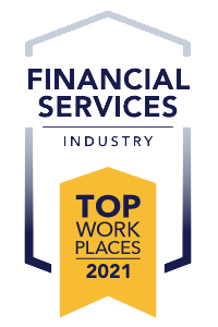 Voted Top Financial Services Workplaces 2021