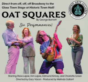 Charlotte Green, far right, starred in "Oat Squares."